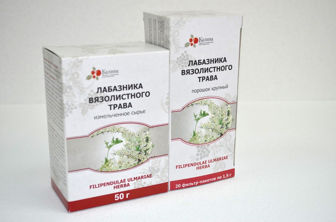 Лабазника вязолистного трава