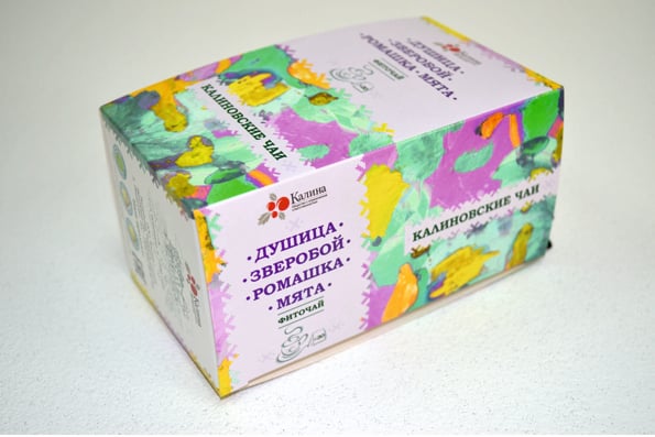 Фиточай «Душица, зверобой, ромашка, мята»