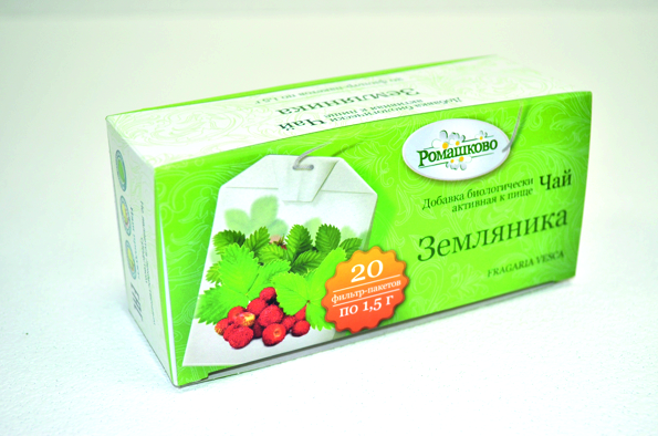БАД Чай «Земляника» РОМАШКОВО